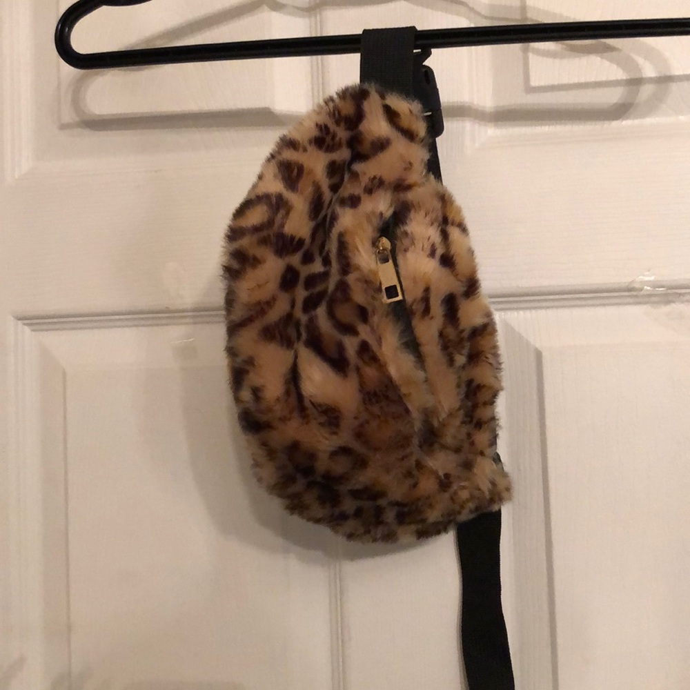 cheetah print fanny pack